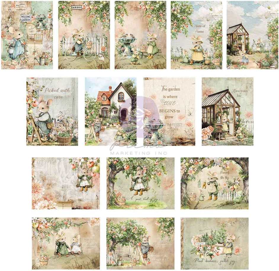 Prima Marketing Homegrown 3x4 Inch Journaling Cards