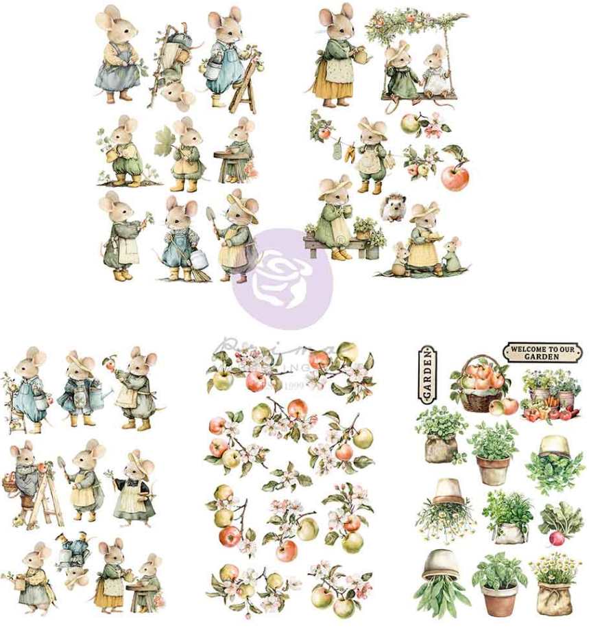 Prima Marketing Homegrown Stickers (5pcs)  (683580) 