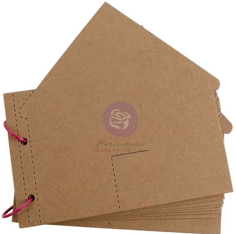 Prima Marketing Homegrown Chipboard Album Cover Storybook Moments  (683597) 