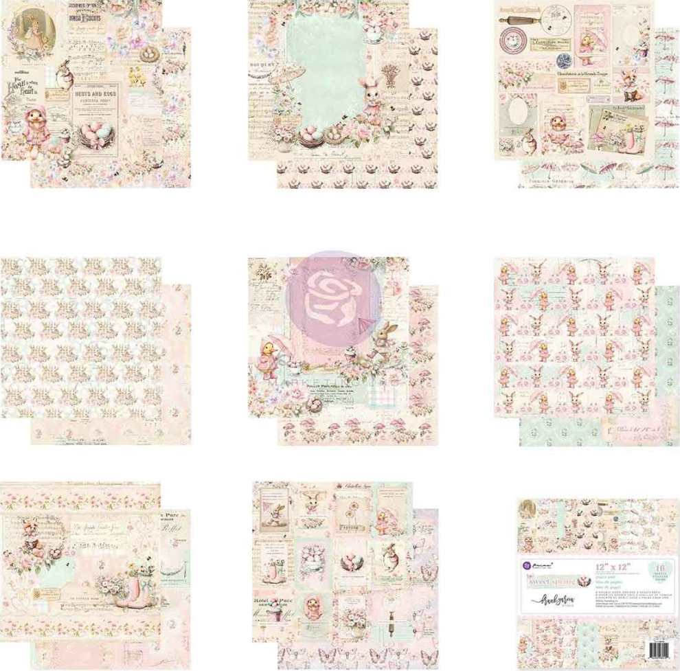 Prima Marketing Sweet Spring 12x12 Inch Paper Pad (982102)