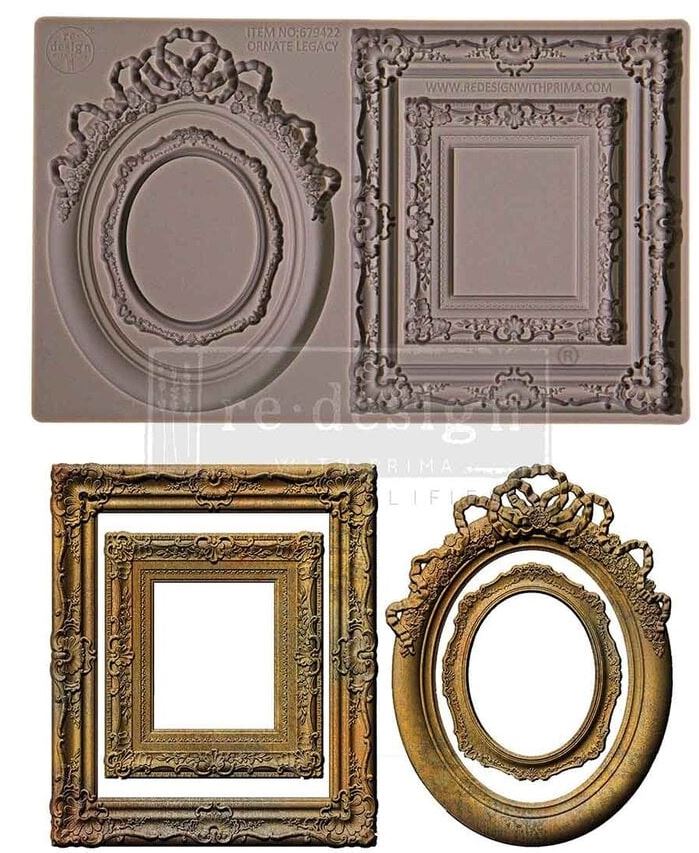 Prima Marketing Ornate Legacy 5x8 Inch Decor Moulds (679422)