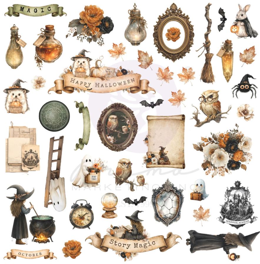 Prima Marketing Made of Magic Ephemera (90pcs) by The 3 Girls Tale (684860) 