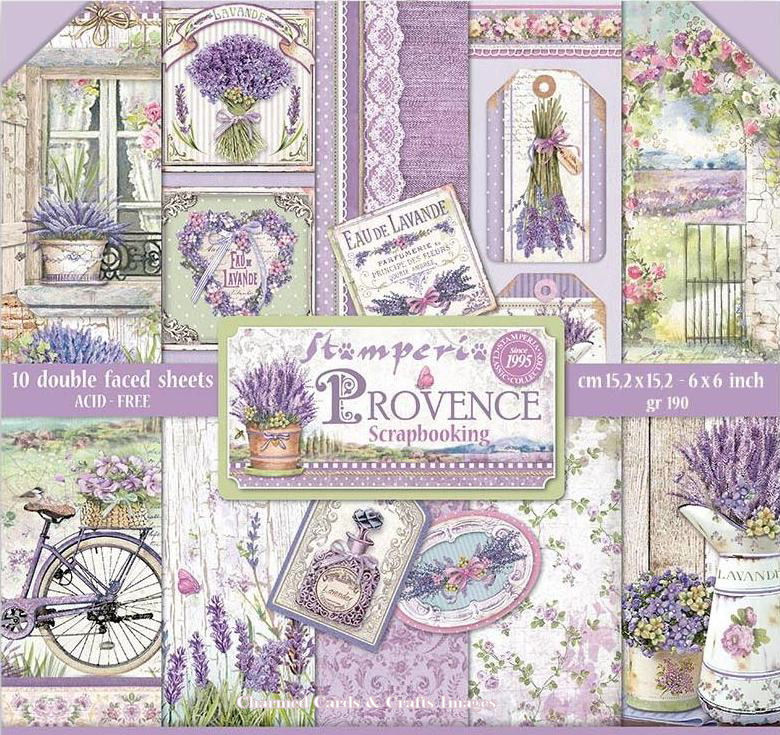 Stamperia 6x6 Paper Packs - PROVENCE