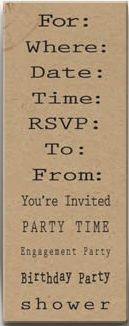 7Gypsies Express Stamps - Invitations