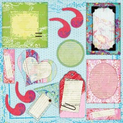 Prima Morning Song Chipboard Journals