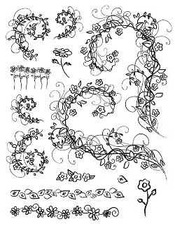Prima Clear Stamps - Build a Swirl (810566)