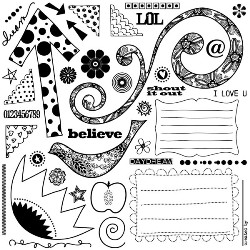 Prima Bold O' Lay Clear Stamps Fly Away (830014)