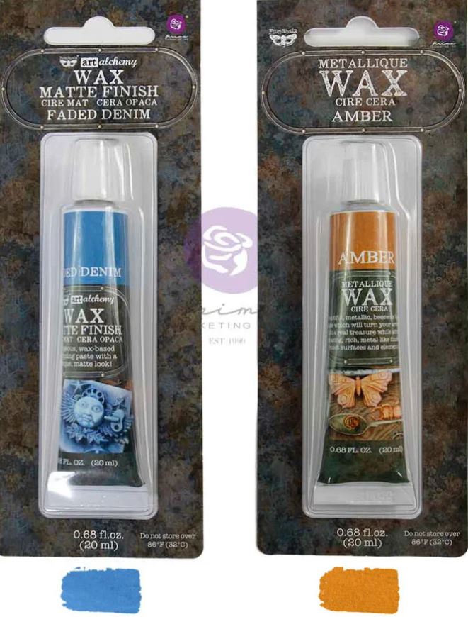 Finnabair Limited Edition Metallique + Matte Wax Set Visions (2x20ml) (951955) 