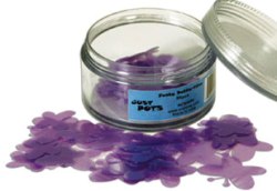 Just Pots Acetate Butterflies - Violet (96Pcs)