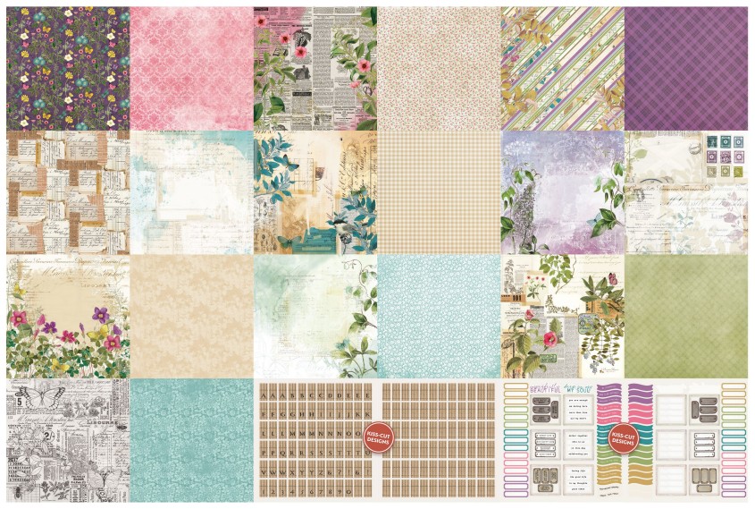 Arden Creative Garden Chronicles 12x12 Inch Paper Pad