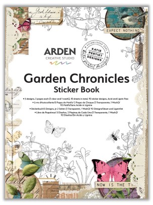 Arden Creative Garden Chronicles Sticker Book