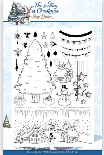 Amy Design The Feeling of Christmas Clear Stamps (ADCS10019)