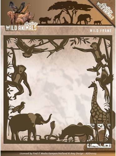 Amy Design Wild Animals Craft Dies - Wild Frame