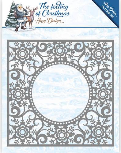 Amy Design The Feeling of Christmas Craft Dies - Ice Crystal Frame(ADD10109)