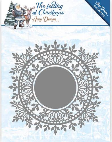 Amy Design The Feeling of Christmas Craft Dies - Ice Crystal Circle (ADD10110)