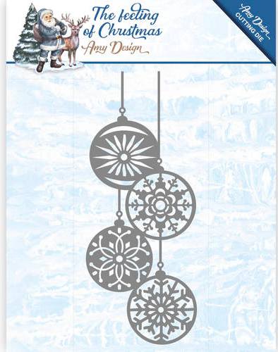 Amy Design The Feeling of Christmas Craft Dies - Christmas Baubles (ADD10113)