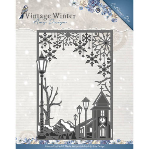 Amy Design Vintage Winter - Village Frame Straight (ADD10121)