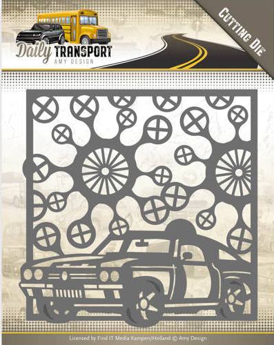 Dies - Amy Design - Daily Transport - Car Frame (ADD101278)