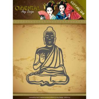 Dies - Amy Design Oriental - Meditating Buddhist - Free with ADD10146