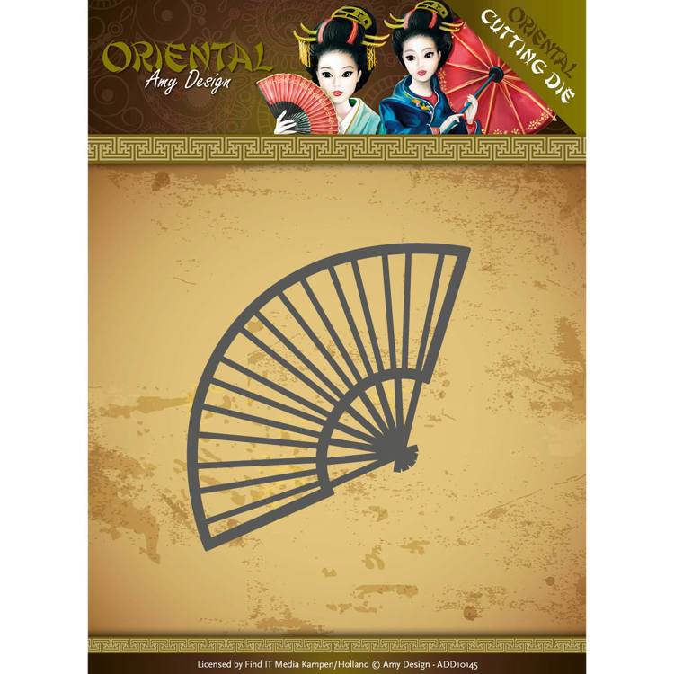 Dies - Amy Design Oriental - Chinese Fan (ADD10145)