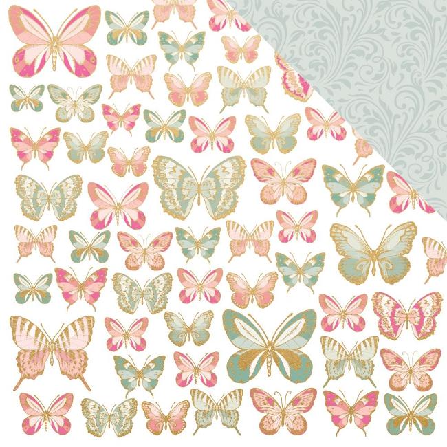 Kaisercraft With Love Paper - All My Love (FOIL)