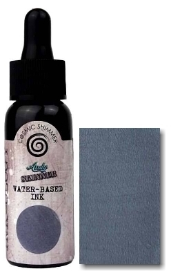 Cosmic Shimmer Andy Skinner Ink-ology Inks - Cold Steel