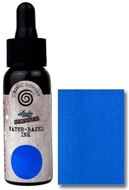 Cosmic Shimmer Andy Skinner Ink-ology Inks - Mediterranean Blue