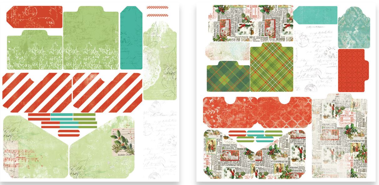 Arden Creative Christmas Cheer Ephemera Pack Journalmakers (37pcs)(ACSEP0015)