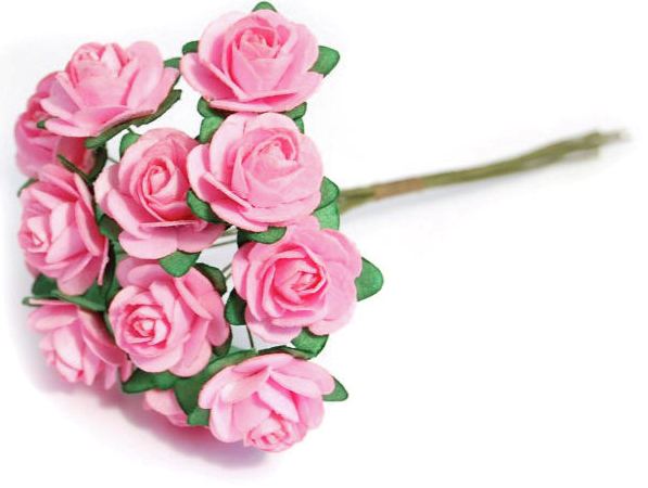 Flowers - Tea Rose 26mm - PINK (B1895TT\PK)