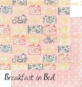 Basic Grey Paper Cottage - Breakfast in Bed