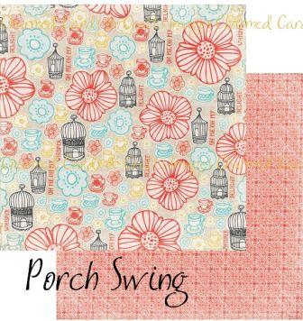 Basic Grey Paper Cottage - Porch Swing