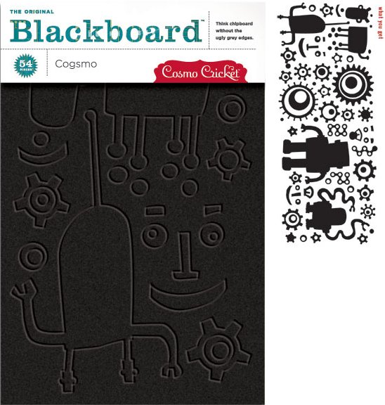 Cosmo Cricket Cogsmo Blackboard Shapes
