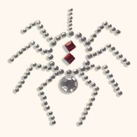Basic Grey Bling It - Rhinestones Spider (diamond)