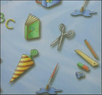 Printed Vellum -School Days