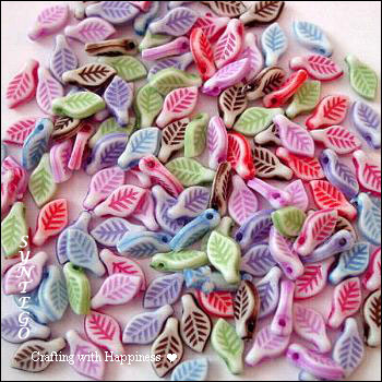 Leaf Beads