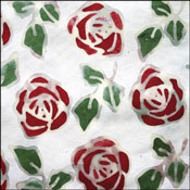 Batik Rose Mulberry Paper Pack