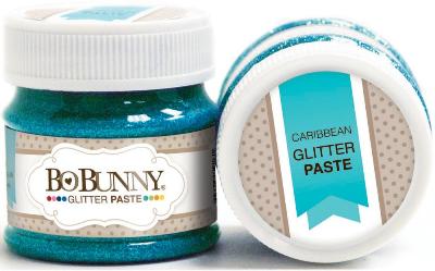 Bo Bunny Glitter Paste - CARIBBEAN