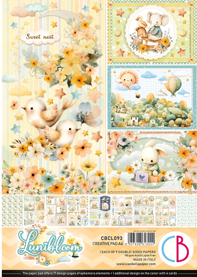 Ciao Bella Lunibloom A4 Creative Pad