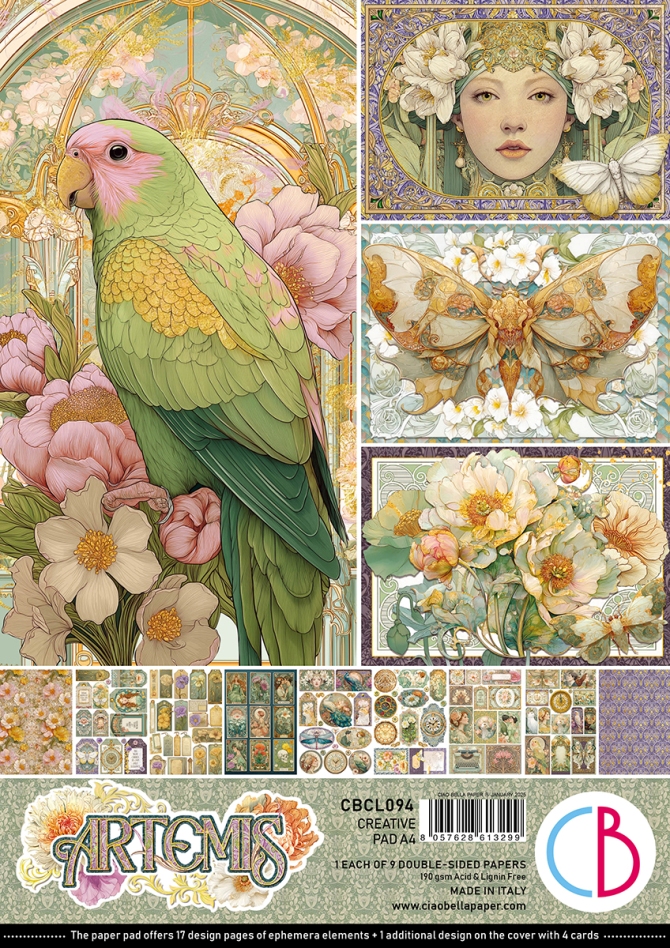 Ciao Bella Artemis A4 Creative Pad