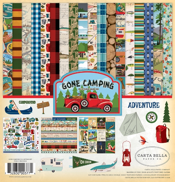 Carta Bella Gone Camping 12x12 Collection Pack