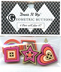 Geometric Buttons # 7