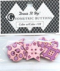 Geometric Buttons # 18