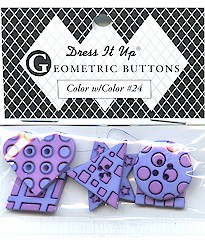Geometric Buttons # 24