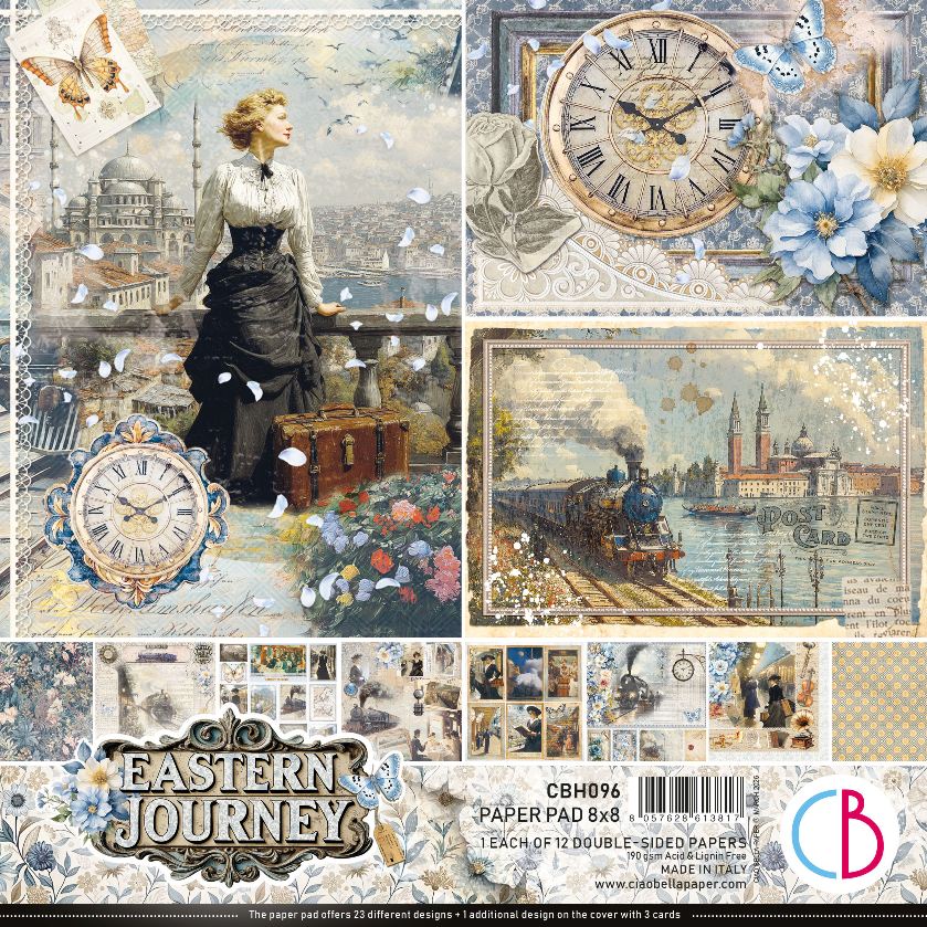Ciao Bella Eastern Journey 8x8 Inch Paper Pad