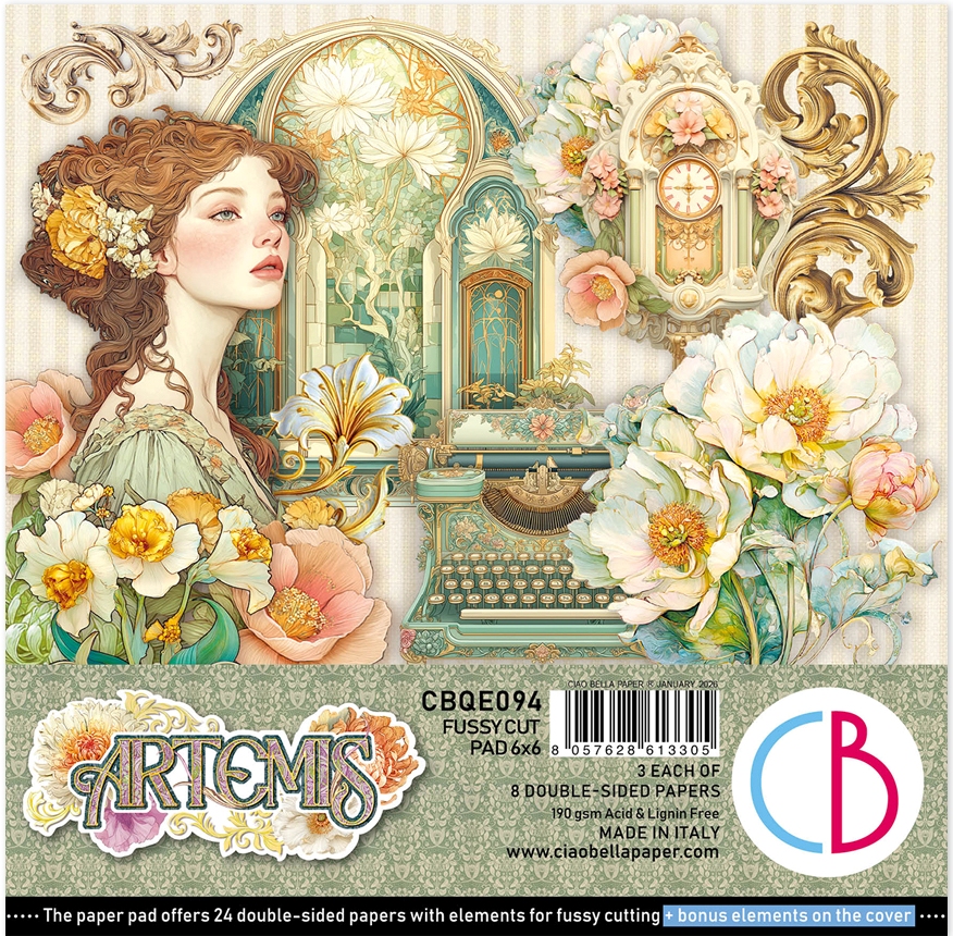 Ciao Bella Artemis 6x6 Inch Fussy Cut Pad (