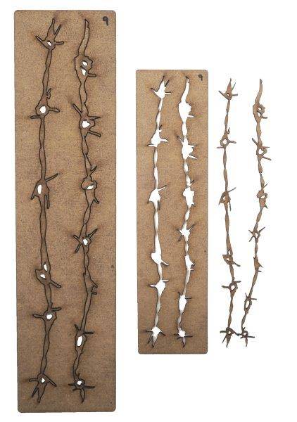Creative Expressions Art-Effex Boards BARBED WIRE BORDER (CEAEWIRE)