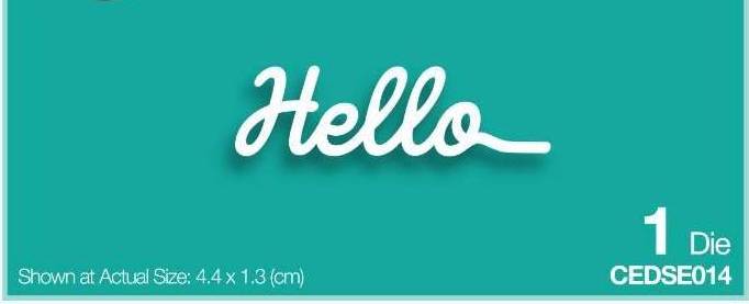 CE One-Liner Collection - Hello Craft Die