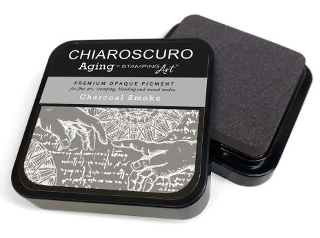 Ciao Bella Chiaroscuro Aging Ink Pad - CHARCOAL SMOKE