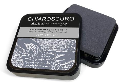 Ciao Bella Chiaroscuro Aging Ink Pad - CITY SKYLINE