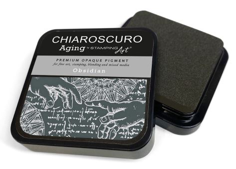 Ciao Bella Chiaroscuro Aging Ink Pad - OBSEDIAN